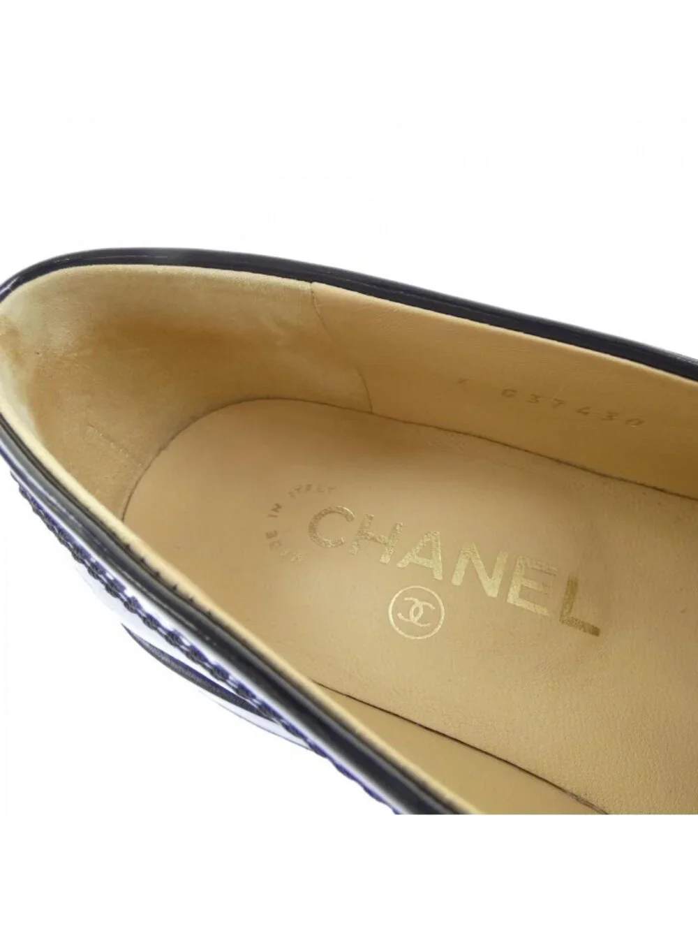 Chanel Loafers Shoes Black